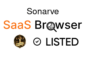 Sonarve - SaaS Browser Verified Badge