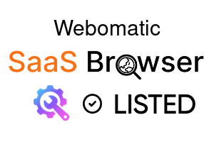 Webomatic - SaaS Browser Verified Badge