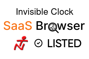 Invisible Clock - SaaS Browser Verified Badge