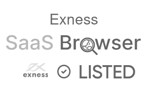 Exness - SaaS Browser Verified Badge