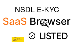 NSDL E-KYC - SaaS Browser Verified Badge