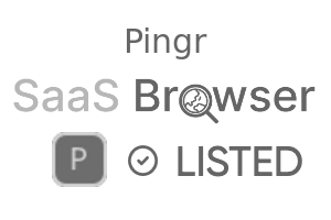 Pingr - SaaS Browser Verified Badge