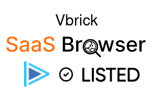 Vbrick - SaaS Browser Verified Badge