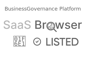BusinessGovernance Platform - SaaS Browser Verified Badge