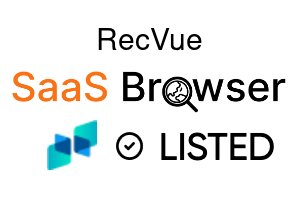 RecVue - SaaS Browser Verified Badge