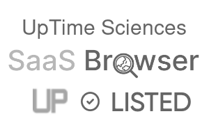 UpTime Sciences - SaaS Browser Verified Badge