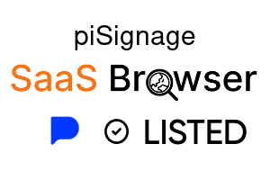 piSignage - SaaS Browser Verified Badge