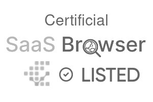 Certificial - SaaS Browser Verified Badge