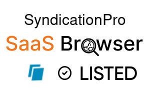 SyndicationPro - SaaS Browser Verified Badge