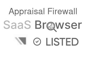 Appraisal Firewall - SaaS Browser Verified Badge