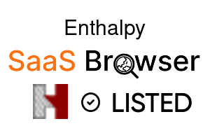 Enthalpy - SaaS Browser Verified Badge