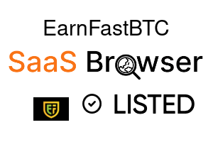 EarnFastBTC - SaaS Browser Verified Badge