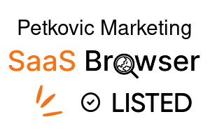 Petkovic Marketing - SaaS Browser Verified Badge