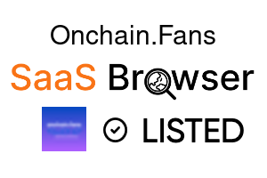 Onchain.Fans - SaaS Browser Verified Badge