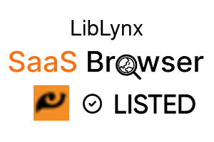LibLynx - SaaS Browser Verified Badge