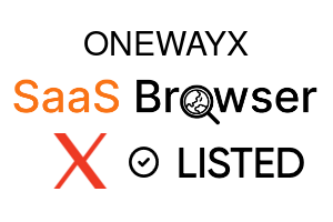 ONEWAYX - SaaS Browser Verified Badge