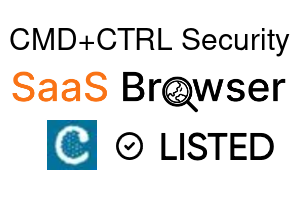 CMD+CTRL Security - SaaS Browser Verified Badge