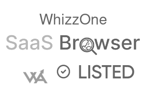 WhizzOne - SaaS Browser Verified Badge