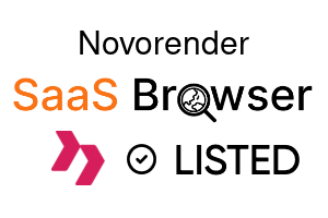 Novorender - SaaS Browser Verified Badge