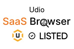Udio - SaaS Browser Verified Badge