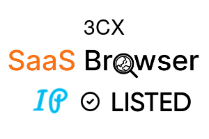 3CX - SaaS Browser Verified Badge