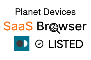 Planet Devices - SaaS Browser Verified Badge