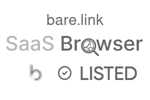 bare.link - SaaS Browser Verified Badge
