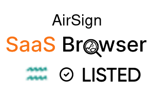AirSign - SaaS Browser Verified Badge