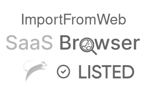 ImportFromWeb - SaaS Browser Verified Badge