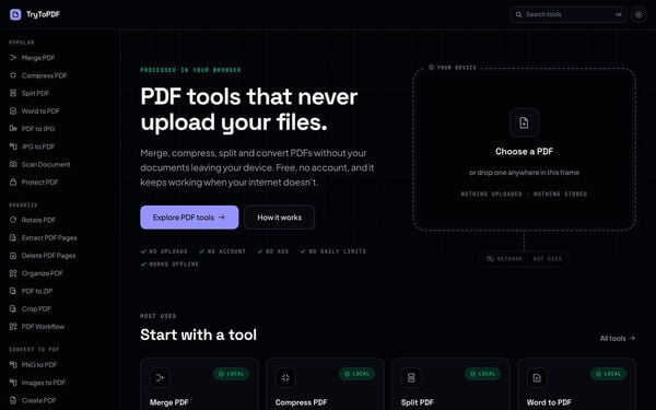 TryToPDF Screenshot 6