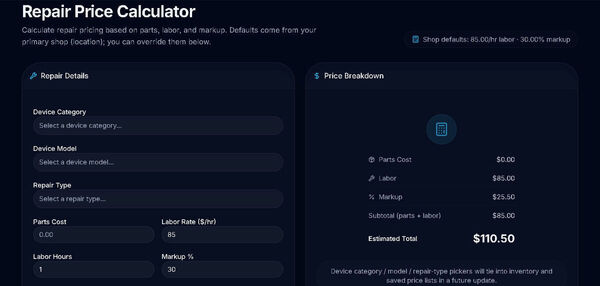 RepairForge Screenshot 2