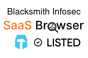 Blacksmith Infosec - SaaS Browser Verified Badge