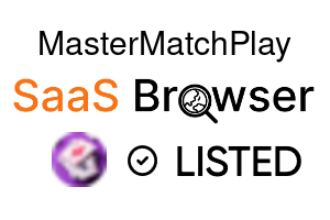 MasterMatchPlay - SaaS Browser Verified Badge
