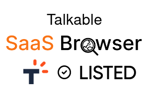 Talkable - SaaS Browser Verified Badge