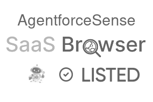AgentforceSense - SaaS Browser Verified Badge