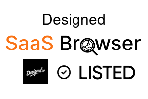Designed - SaaS Browser Verified Badge