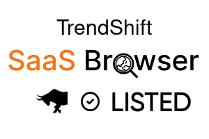 TrendShift - SaaS Browser Verified Badge
