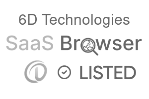 6D Technologies - SaaS Browser Verified Badge