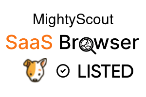 MightyScout - SaaS Browser Verified Badge