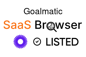 Goalmatic - SaaS Browser Verified Badge