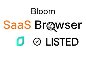 Bloom - SaaS Browser Verified Badge
