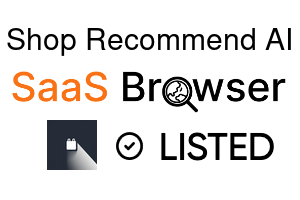 Shop Recommend AI - SaaS Browser Verified Badge