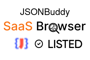 JSONBuddy - SaaS Browser Verified Badge