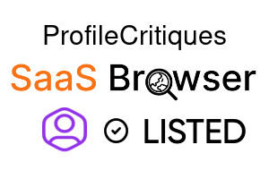 ProfileCritiques - SaaS Browser Verified Badge