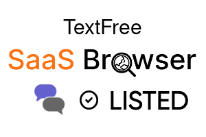 TextFree - SaaS Browser Verified Badge