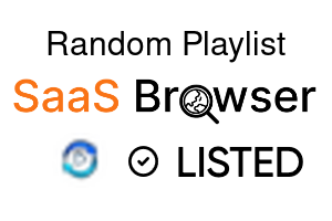 Random Playlist - SaaS Browser Verified Badge