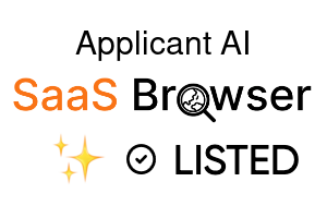 Applicant AI - SaaS Browser Verified Badge