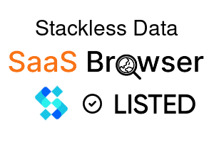 Stackless Data - SaaS Browser Verified Badge