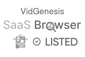 VidGenesis - SaaS Browser Verified Badge