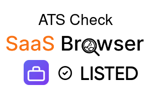 ATS Check - SaaS Browser Verified Badge